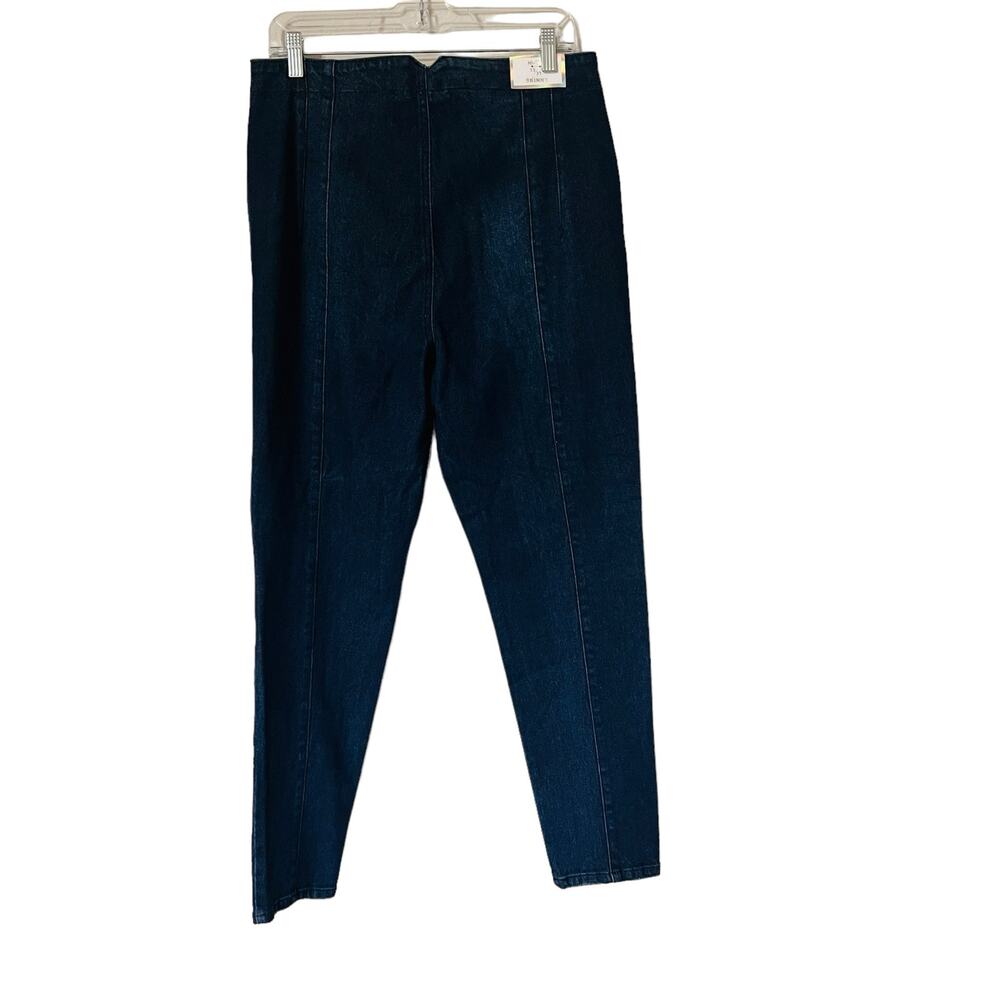 Tinseltown High Rise Skinny Jeans Size 31 Blue NWT - Picture 4 of 11